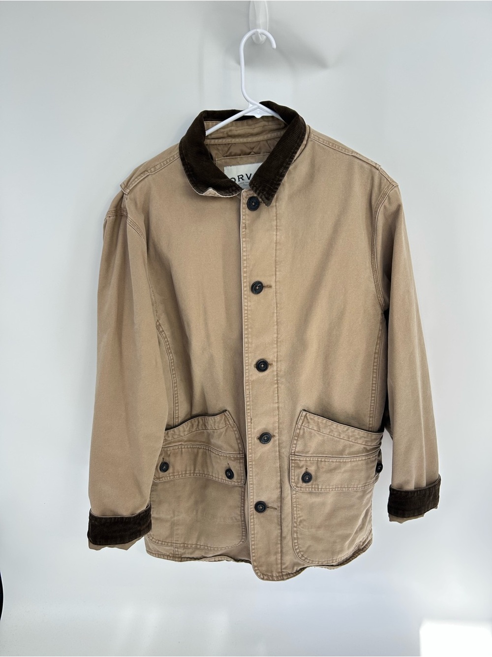 Orvis Classic Collection Barn Chore Coat - Khaki color - Medium